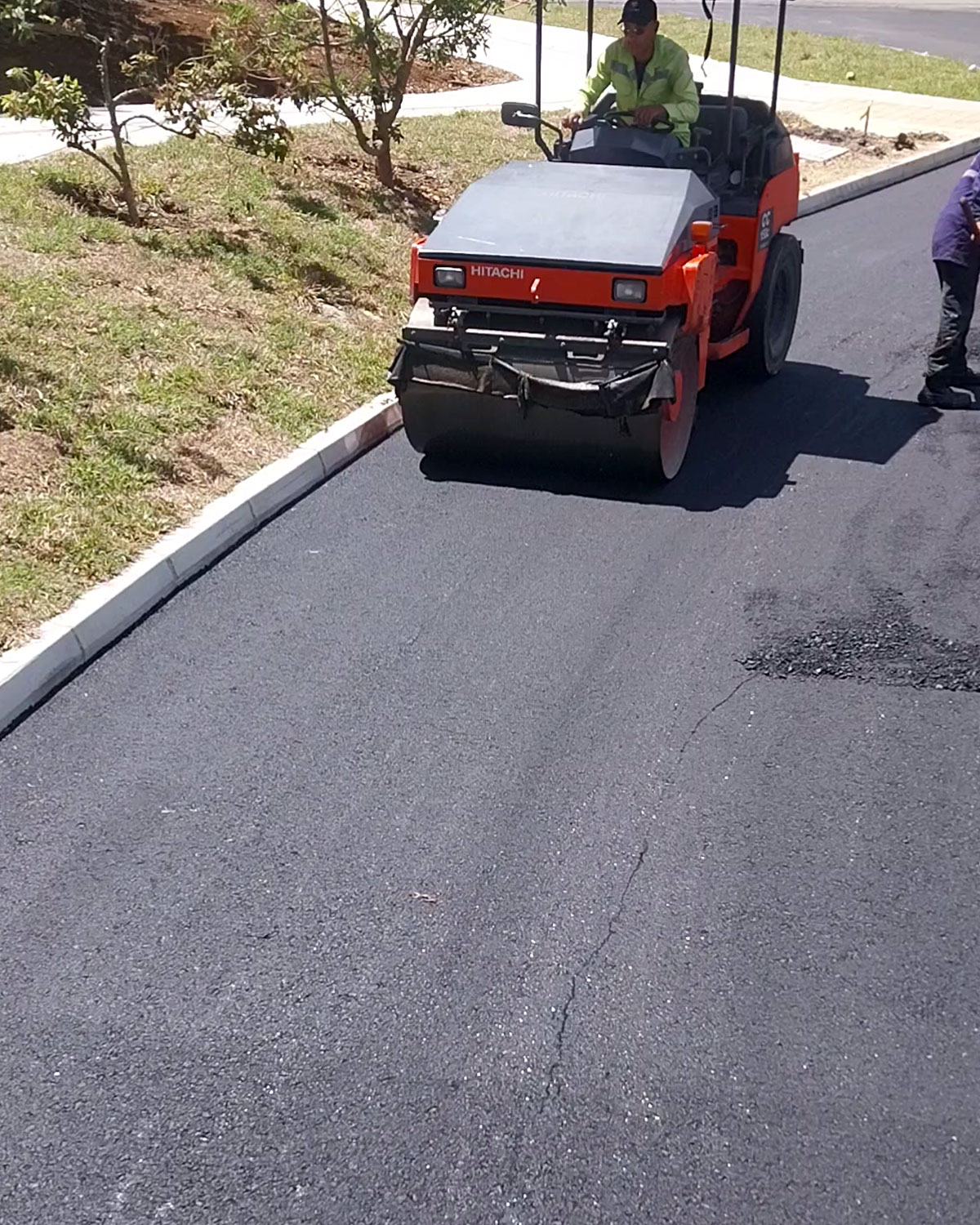 Compactación de la capa de rodadura